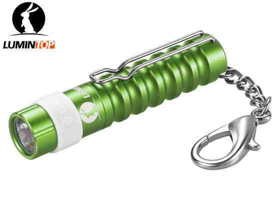 China Color Optional Cree LED Flashlight Adapts 1 AAA Battery with KeyChain supplier