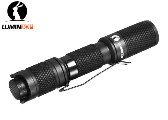 China Portable Cree LED Flashlight With Magnetic Tail / Tail Switch Mini Size supplier
