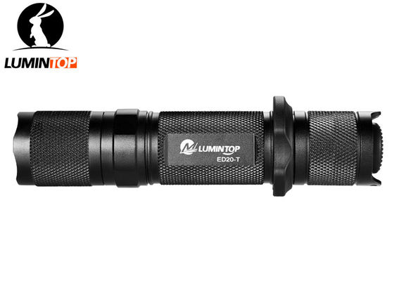 China Alloy Lumintop Ed20 T Flashlight , Search And Rescue Torch With Remote Controller supplier