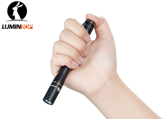 China LED High Lumen Pen Flashlight  AAA Battery Powered Aluminum Material supplier