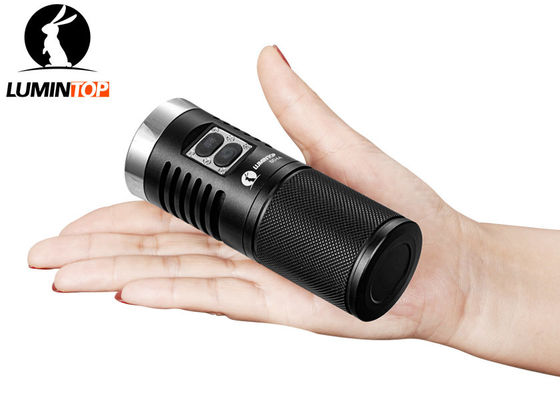China Super Bright Lumintop Sd4a Flashlight , Max 1000 Lumen Custom Printed Flashlights supplier