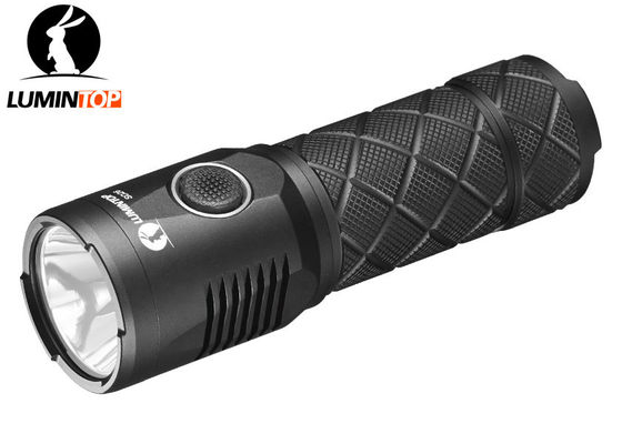 China USB Rechargeable Lumintop Sd26 Flashlight , Powerful Cree LED Tactical Flashlight supplier