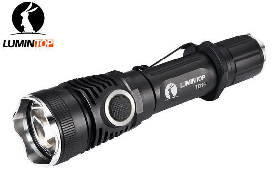 China Outdoor Security Cree LED Flashlight with Dual Switch and Attacking Head supplier