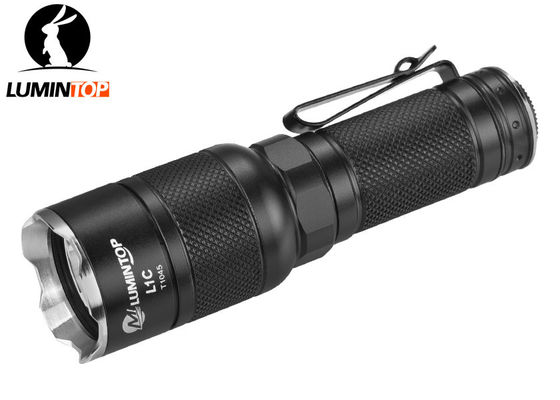 China Waterproof Cree LED Flashlight With Big Attacking Head 5 Lumen Output supplier