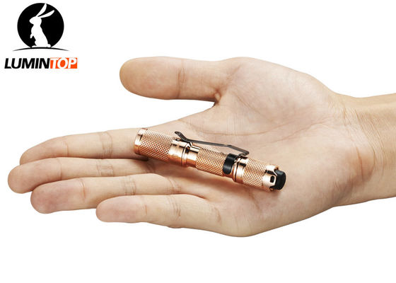 China LED Lumintop Copper Tool Aaa Flashlight , Waterproof Custom Made LED Flashlights supplier
