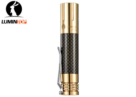 China High - End Lumintop Copper Prince Flashlight 1.5 Meters Impact Resistance supplier