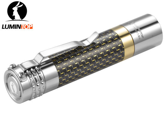 China Bright LED Lumintop Prince Mini Flashlight , 76g Weight Small Pocket Flashlight supplier