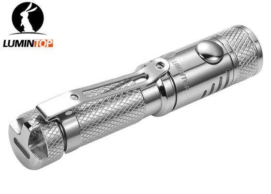 China Super Brightness Lumintop AAA Flashlight Mini Size Stainless Steel Material supplier