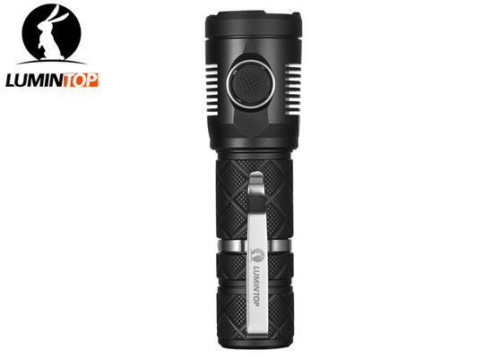 China Bright Lumintop Torch , 300M Beam Distance USB Rechargeable Tactical Flashlight supplier