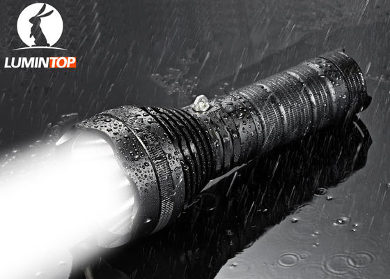 China Lumintop Sd75 Cree Rechargeable Flashlight , Waterproof Rechargeable Flashlight supplier